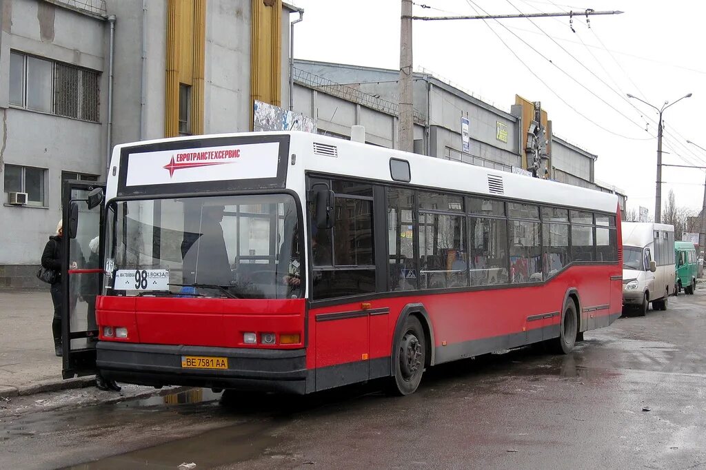 Neoplan n4014. Автобусы Николаева.