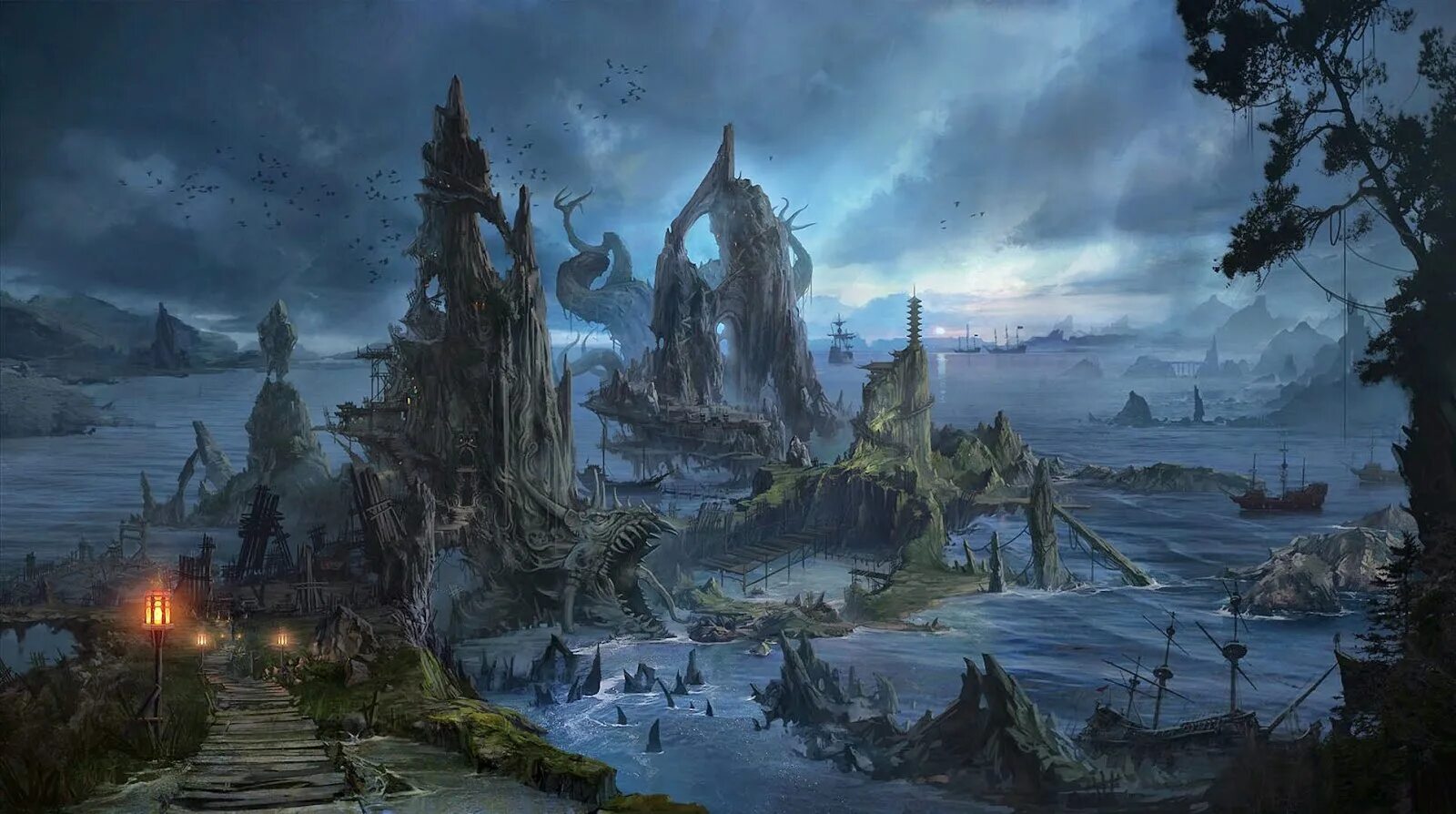 Fantasy world game