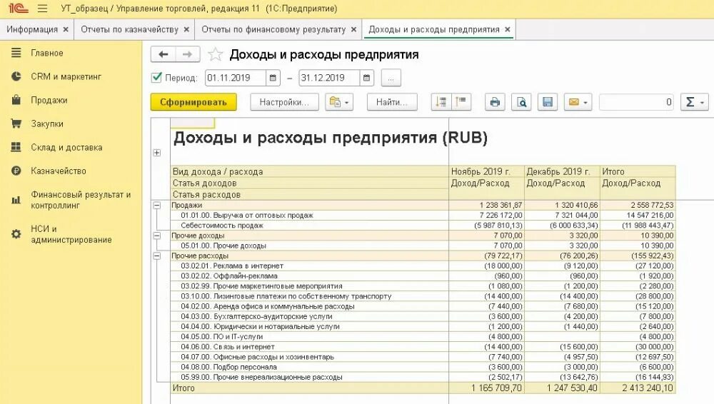 Отчеты сх. 1с предприятие отчеты. Управленческий отчет в 1с Бухгалтерия. Управленческий учет в 1с Бухгалтерия 8.3. Складской учет торговля 1с.