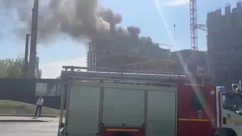 Что сейчас горит в москве на западе