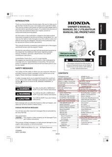 Honda service manuals
