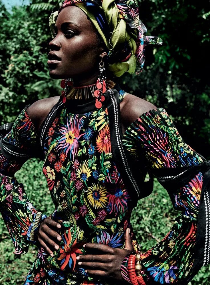 Azura sun dress with matching headwrap African american fashion, African fashion