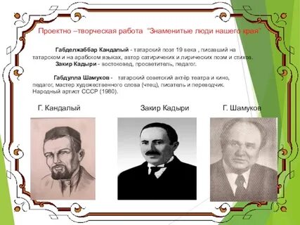 Знаменитые люди нашего края