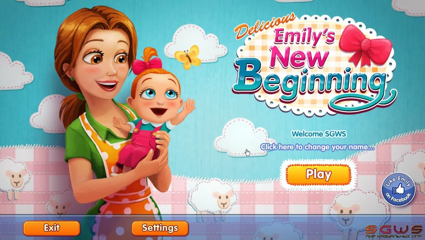 My new begun. Delicious игра. Игра ресторан Emily.