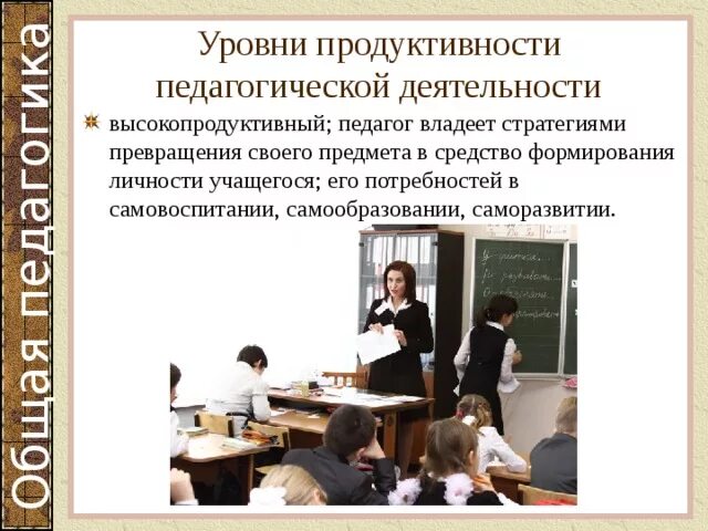 Продуктивность педагогической деятельности. Уровни продуктивной педагогической деятельности. Уровни продуктивности педагогической деятельности учителя. 5 Уровней продуктивности педагогической деятельности.