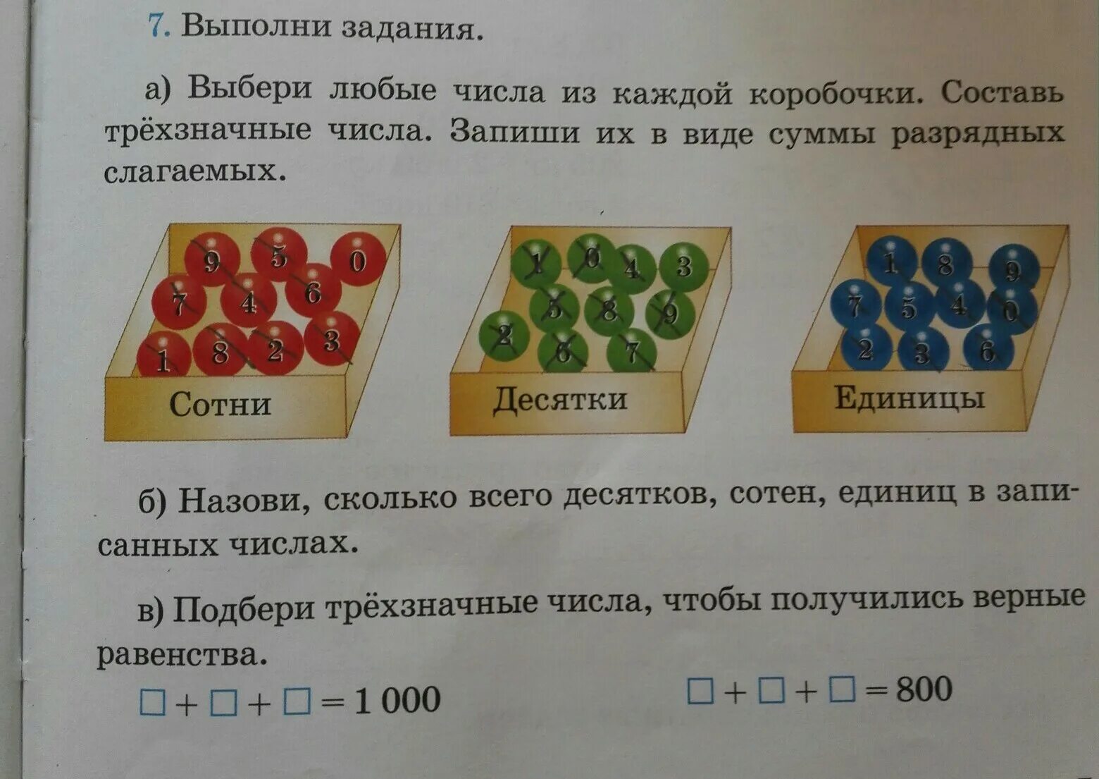 Запиши в виде суммы разрядных слагаемых трехзначные карточки. Запиши числа в виде суммы разрядных слагаемых 4 класс задания. Представление трехзначного числа в виде удобных слагаемых. Запиши сумму пяти слагаемых каждое из которых три.