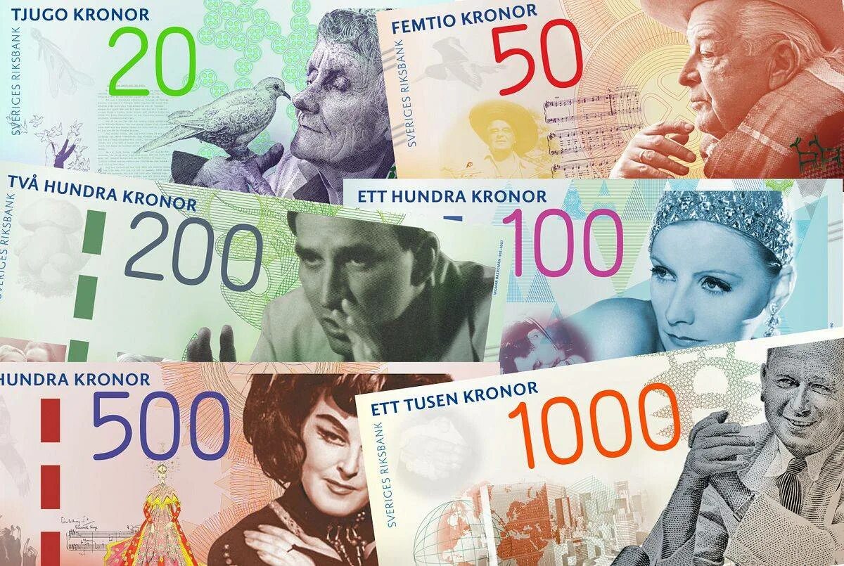 Шведская денежная единица. Шведские банкноты. Шведские кроны купюры. Шведские кроны купюры и монеты. Валюта Швеции.