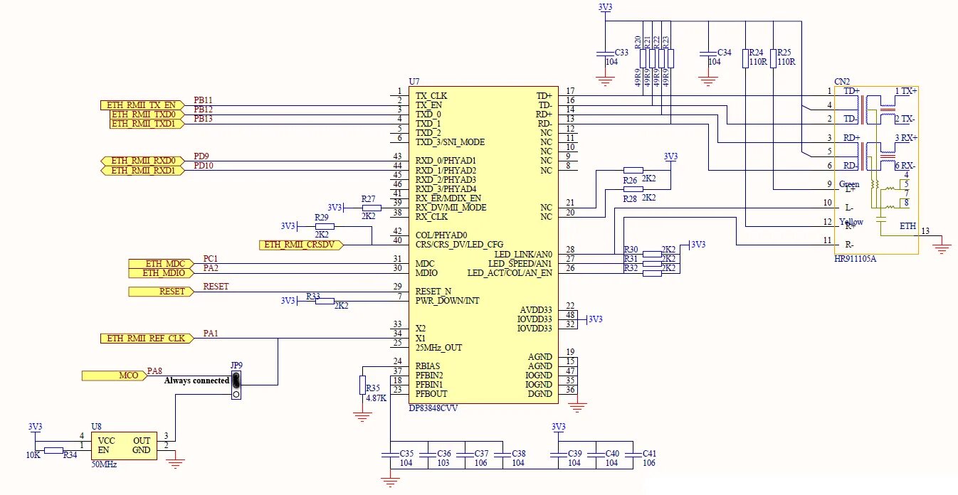 Dp83848cvv nopb