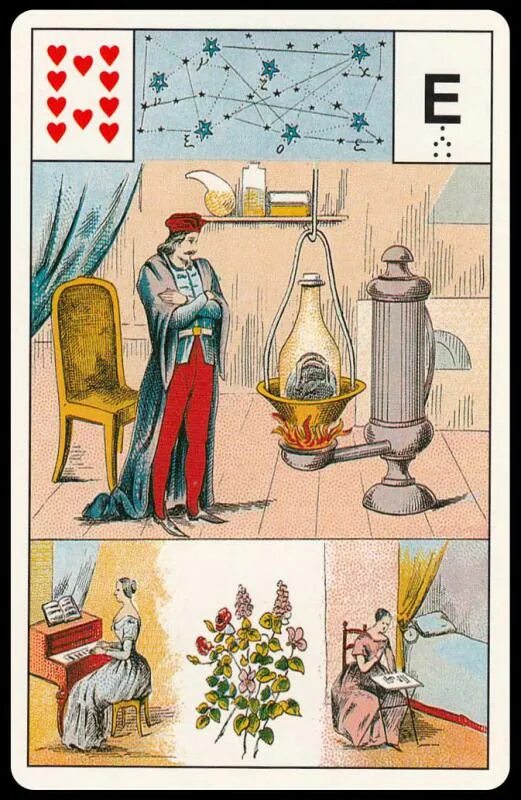 Астро ленорман. Большая колода ленорман 52 карты. ленорман 10 червей. таро 10 червей. 10 червей ленорман значение.
