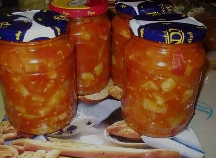 Сладкий перец кабачки на зиму