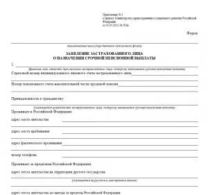 Заявление о размере пенсии образец. Заявление о размере пенсии образец