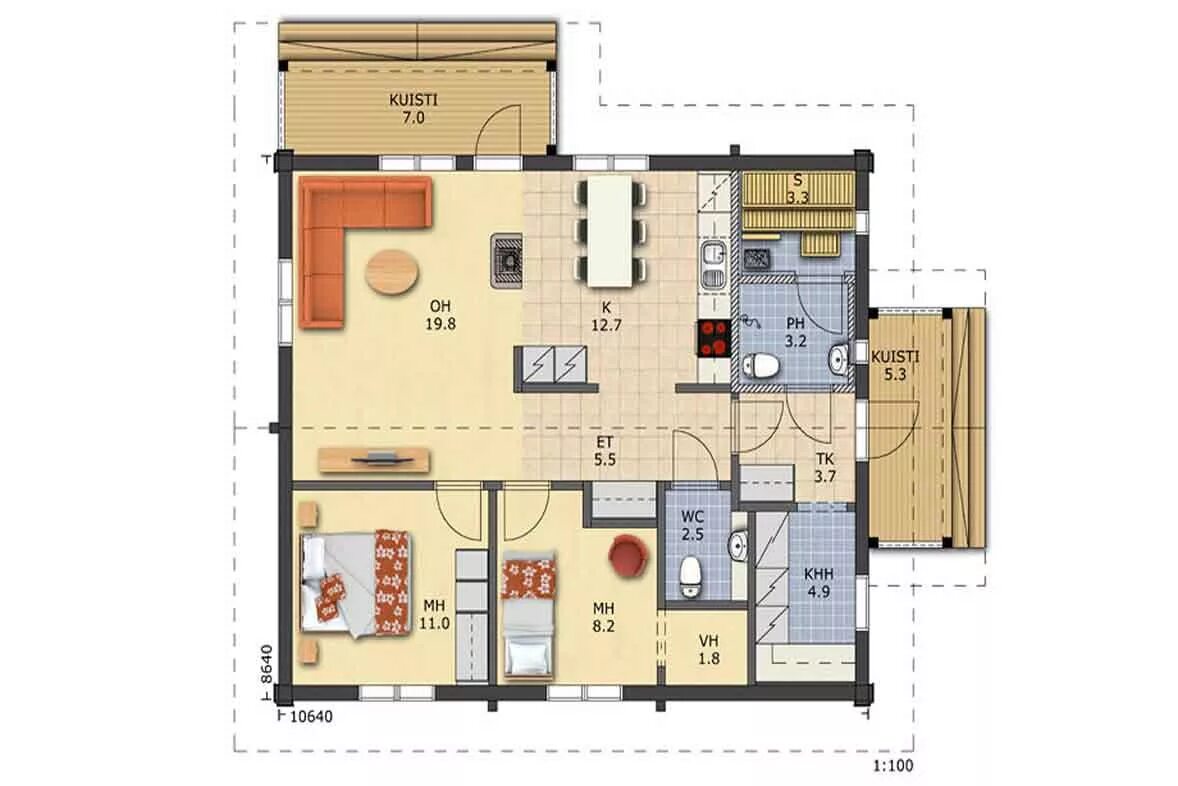 а. красивые дома для дачи. проекты из из бревна 13 на 13. новгородский плотник дом д35. дом д 35.