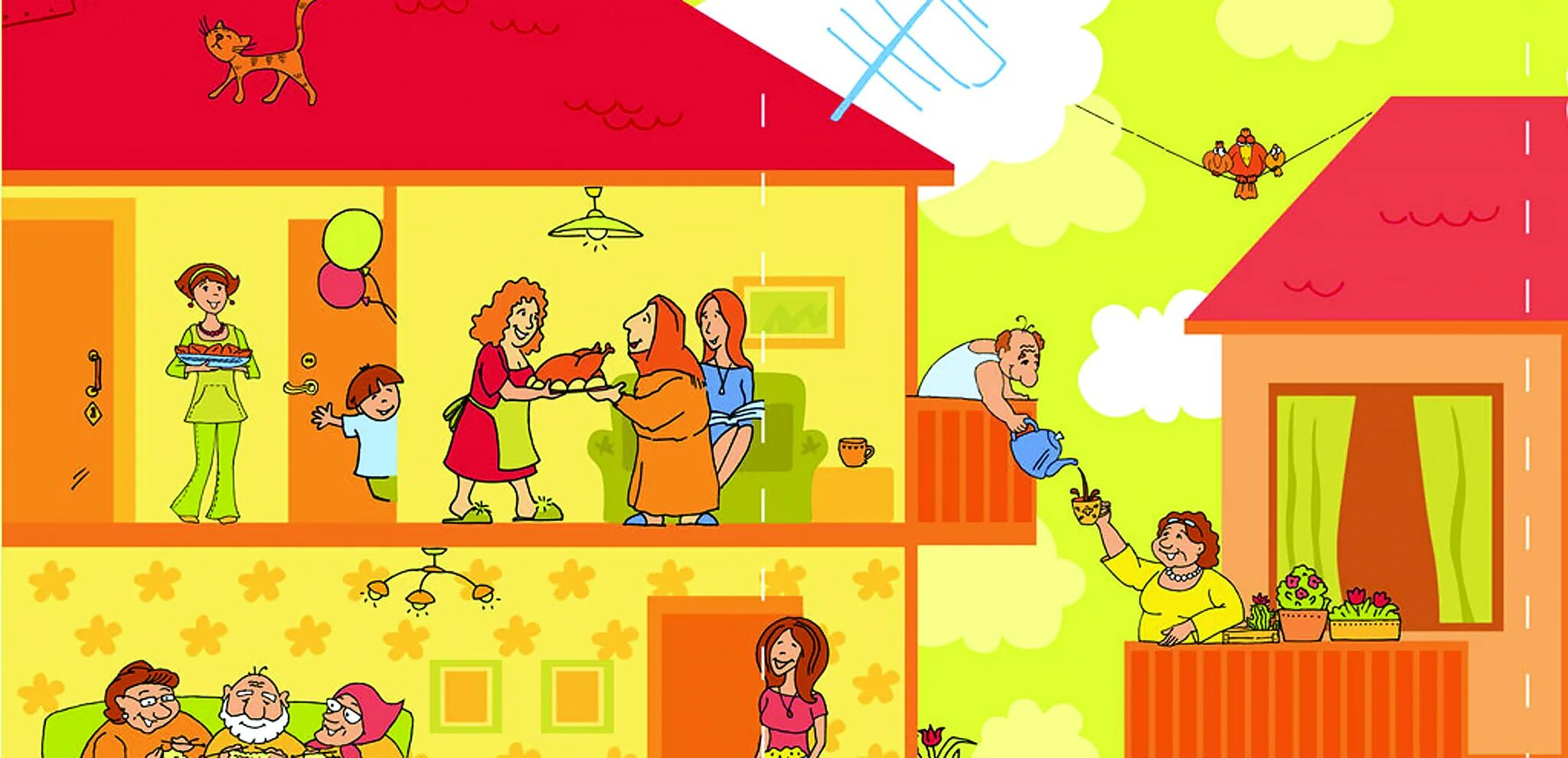 Анекдоты про соседей прикольные. Соседи на даче. Встреча соседей. Соседи рисунок. Картинки про соседей сверху.