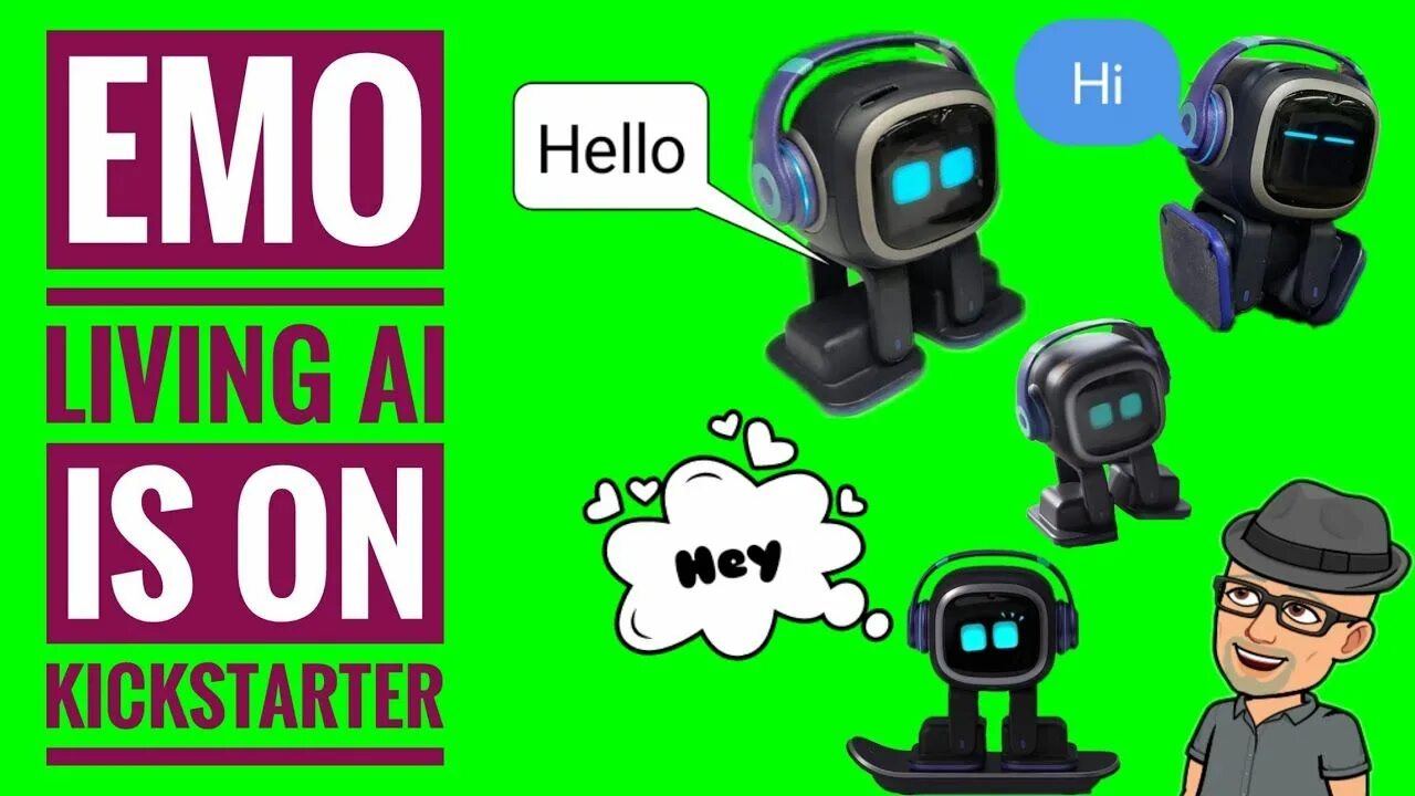Робот эмо русский язык. Робот emo. Anki emo робот. Kickstarter emo робот. Робот имо emo Robot.