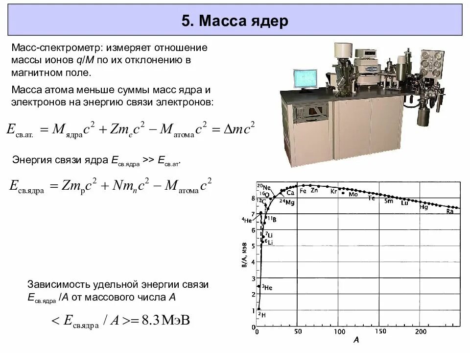 Ядерная масса и энергия. Масса Иона формула физика. Масс спектрометры и измерение масс атомов. Масс-спектрометр что измеряет. Рабочие характеристики масс-спектрометров.