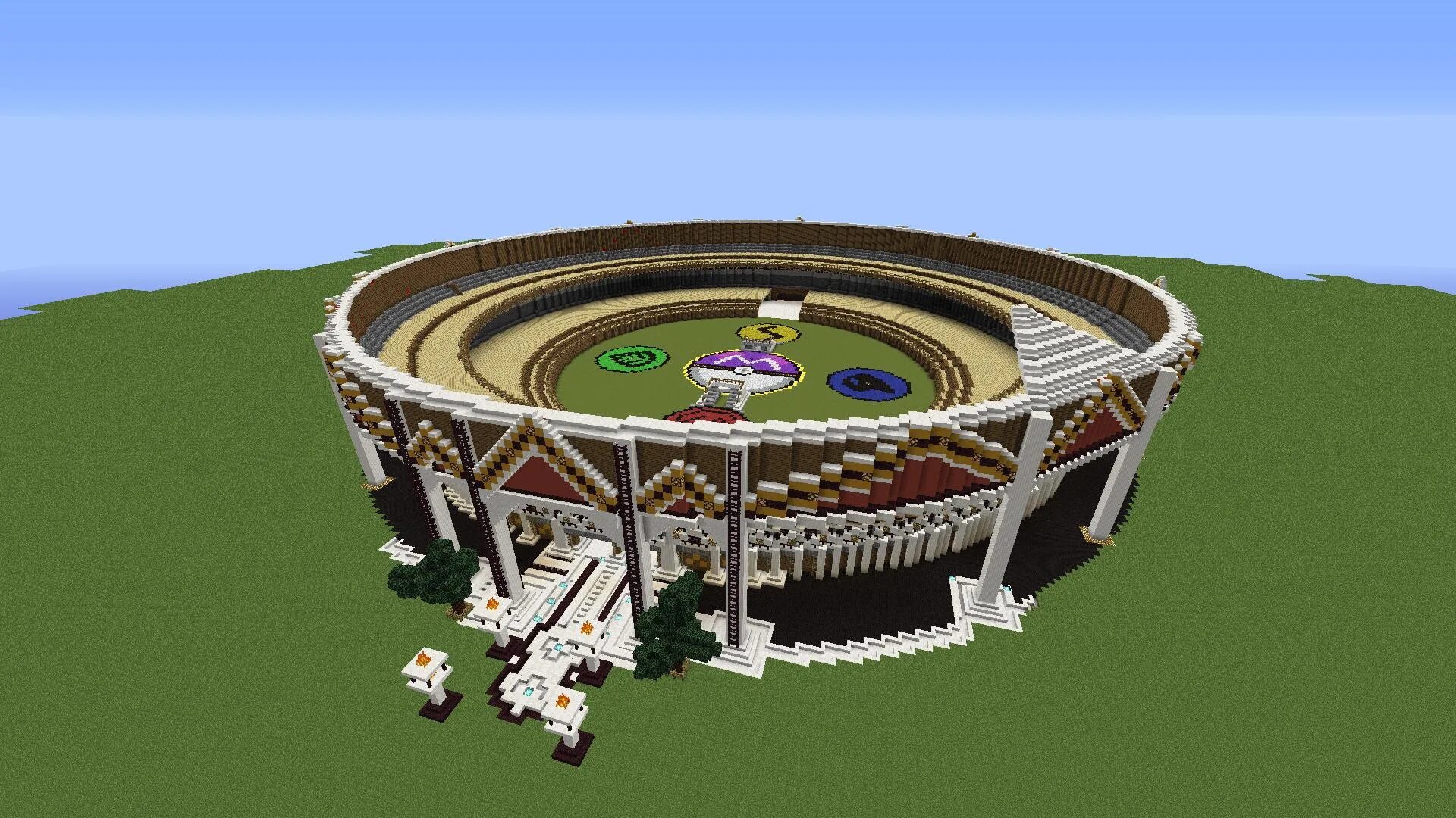 Арена майнкрафт карта. 2. Карта для боев майнкрафт. 16. Гладиаторская арена майнкрафт.