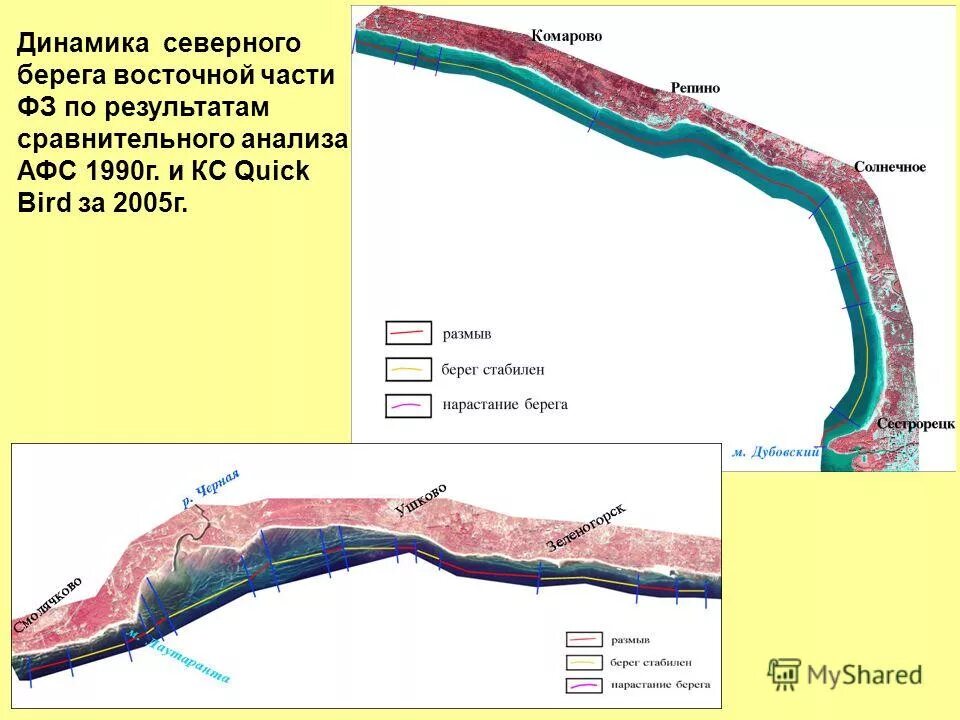 Границы береговой зоны