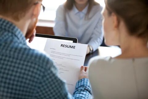 Job interview cv