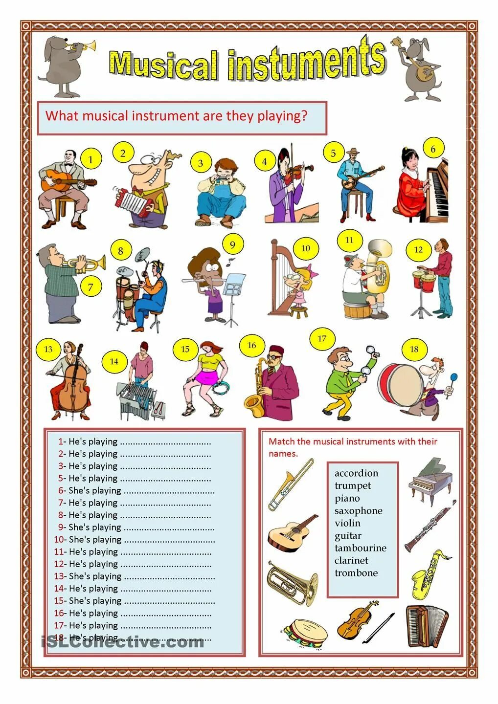 Worksheets for Musical instruments. Musical instruments Worksheets for Kids. Musical instruments Vocabulary for Kids. Музыкальные инструменты на английском задания.