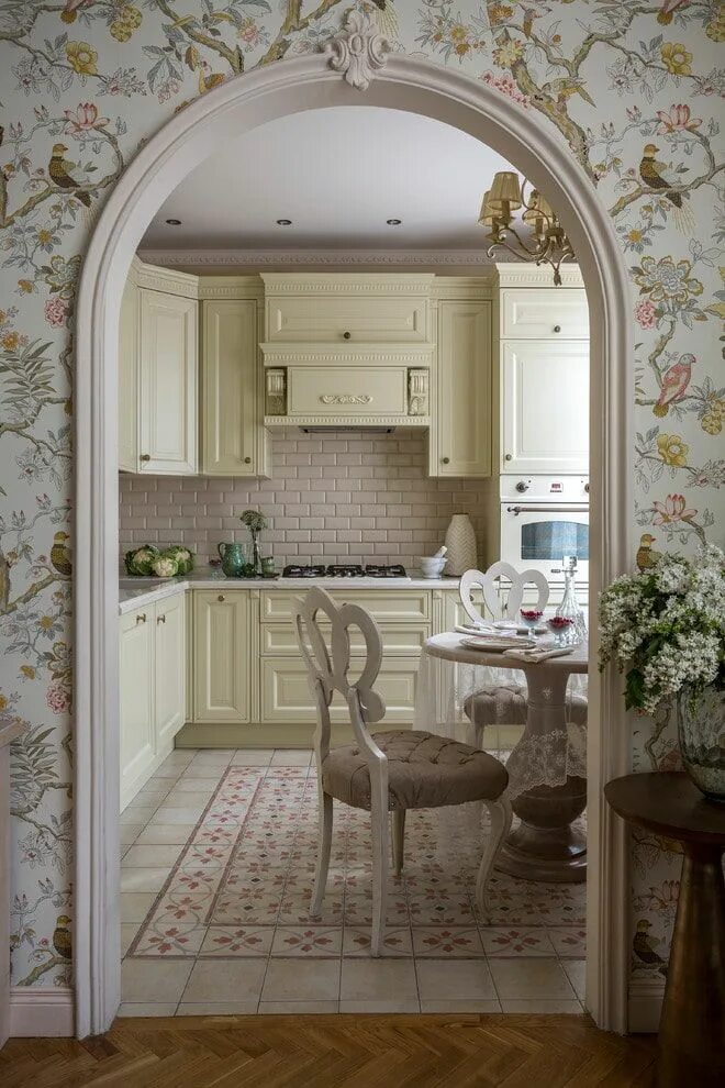 Интерьер кухни арки I love the curved archway Kitchen gallery, Kitchen, bath design, Kitchen design