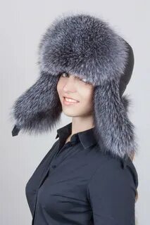 Шапки ушанки чернобурка