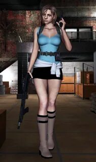 Девушки из Resident Evil: Джилл Валентайн.