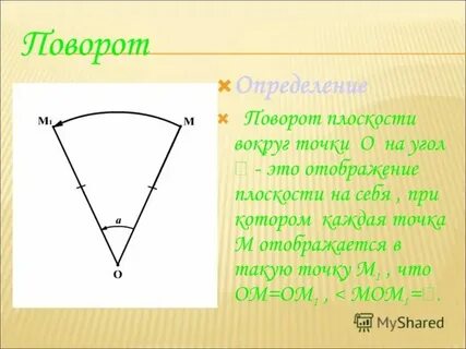 Вектор угла поворота это