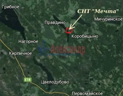 Снт мечта ленинградская область