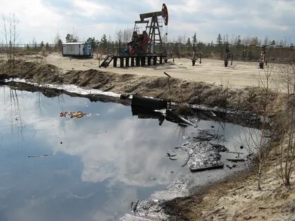 нефтяные месторождения загрязнение