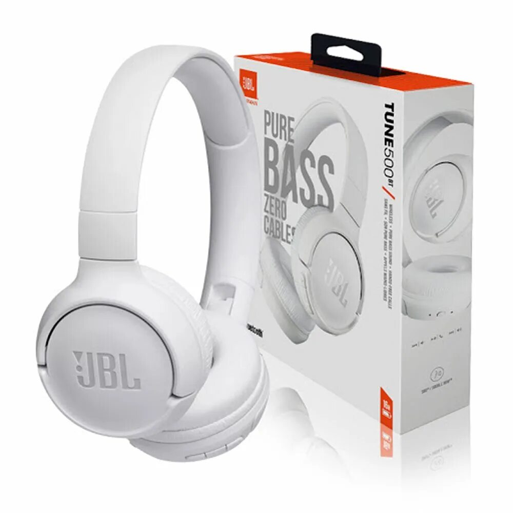 Наушники jbl pure bass. JBL Tune 500bt. JBL Tune 500bt White. Наушники JBL t500 белый. JBL Tune 500bt беспроводные.