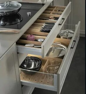 Зона хранения на кухне