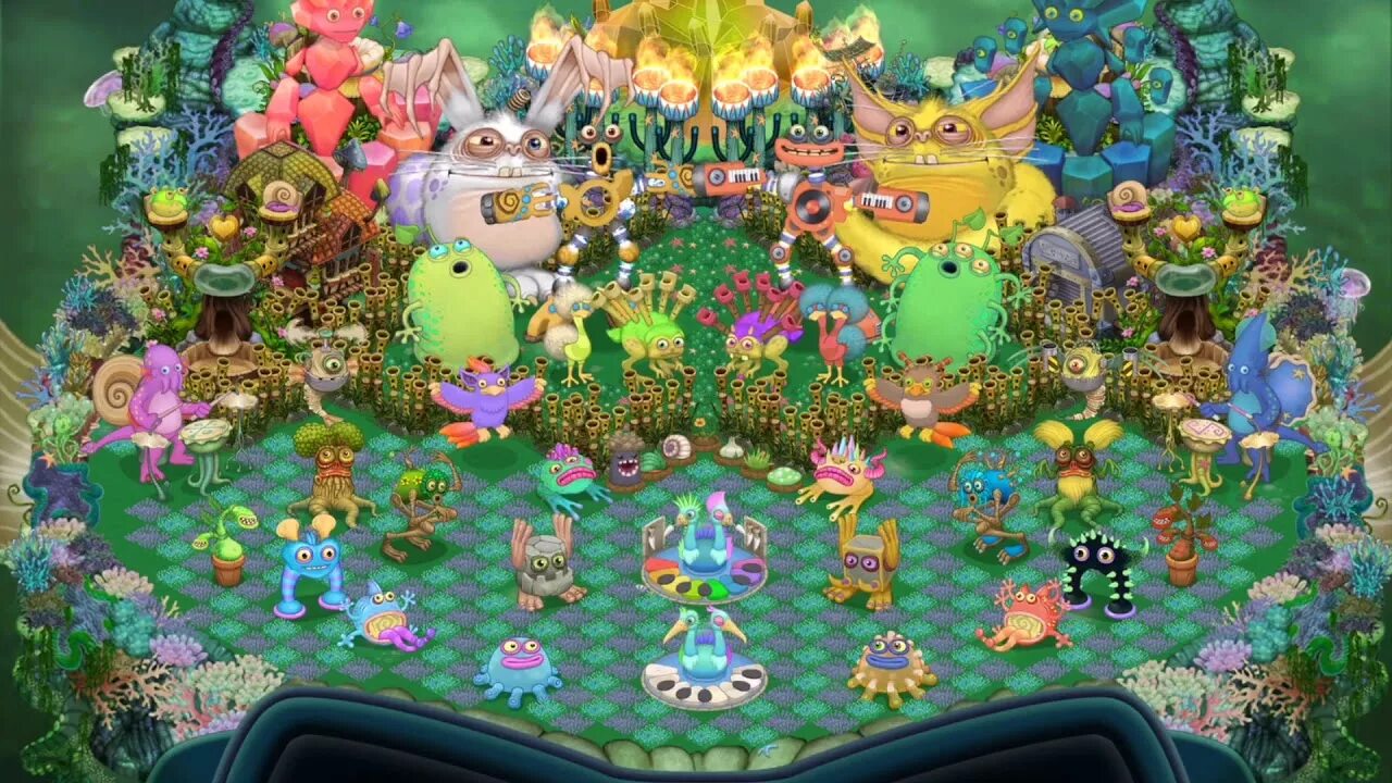 Остров воды my singing. My singing Monsters острова. Остров воды my singing Monsters. Остров растений my singing Monsters. Красивый остров MSM.