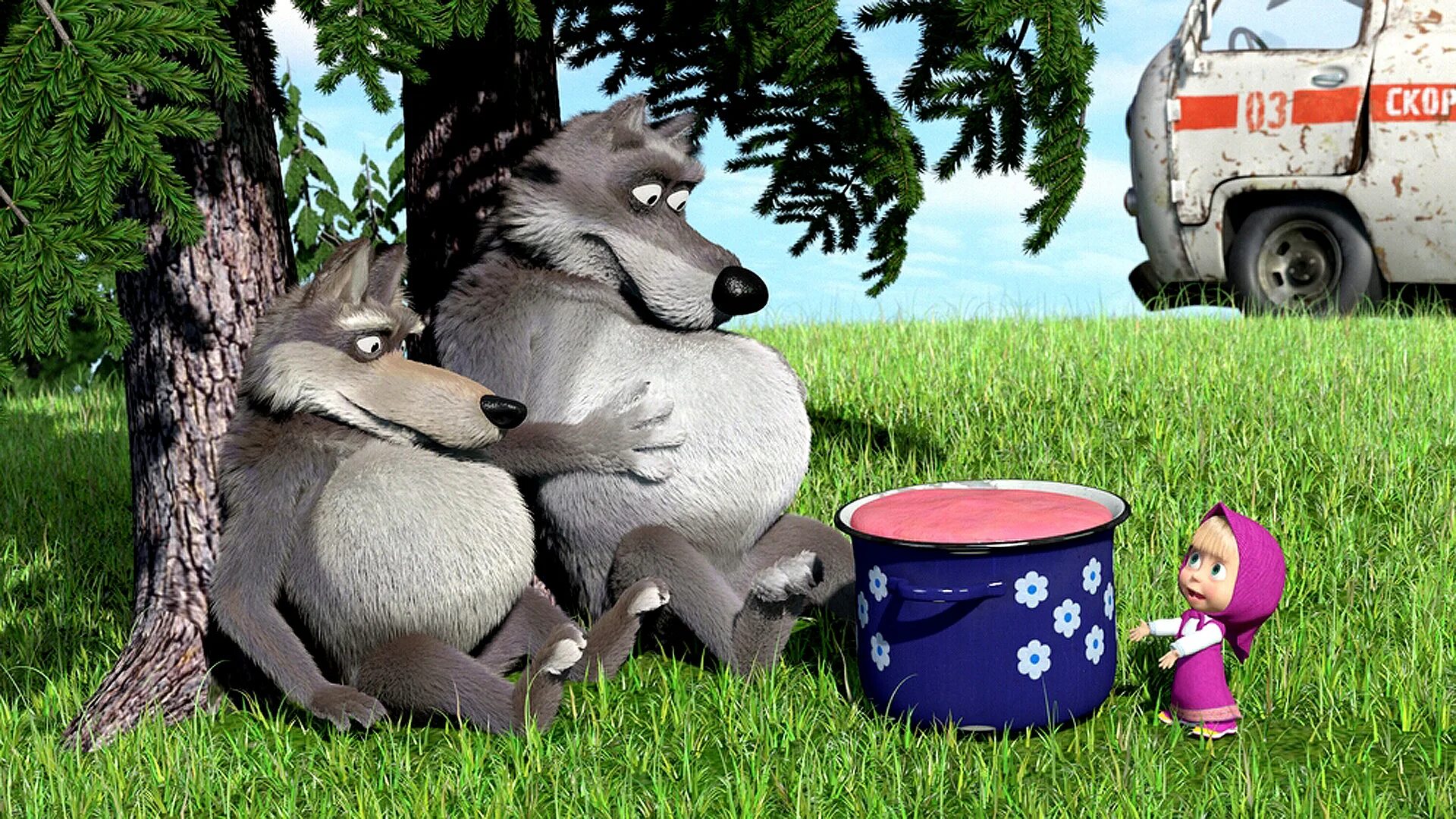 Маша и медведь 2009 0+. Маша и медведь 7 серия с волками жить 2010. Волки на скорой помощи маша и медведь. Волки санитары маша и медведь. Маша и медведь 7 серия с волками жить 2010.