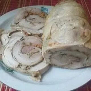 Рулет из курицы рецепт в фольге