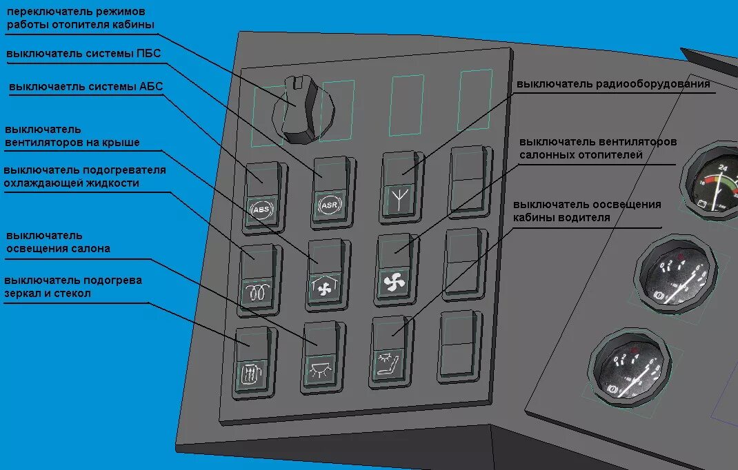 МАЗ-105 панель управления. Автобус МАЗ 206 панель приборов. Панель управления приборов ПАЗ. Переключатель отопителя печки МАЗ 206. Как включить межгород