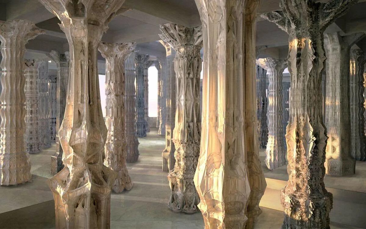 Turned columns