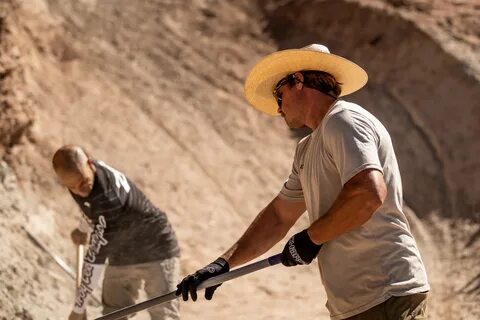 Digging under