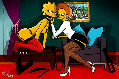 Edna Krabappel. секретные разделы. simpsons porn. 