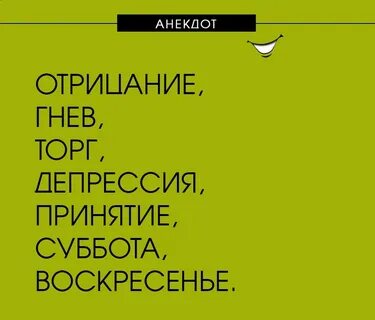 Гнев отрицание принятие смирение стадии торг