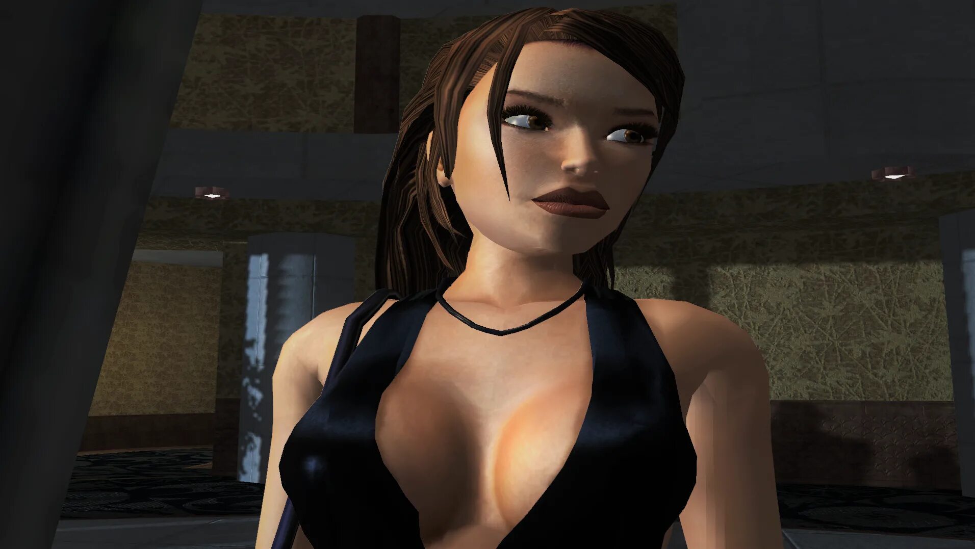 Lara croft in the gatekeeper