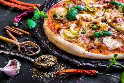 tasty pizza - 37447459.