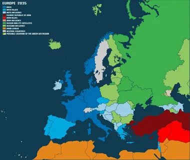 Карта 2035 год
