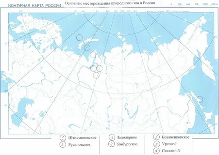 Карта топливно энергетический комплекс география 9 класс