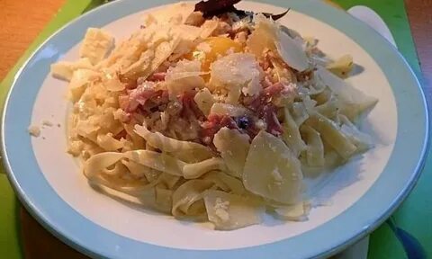 Вкусная карбонара сливки
