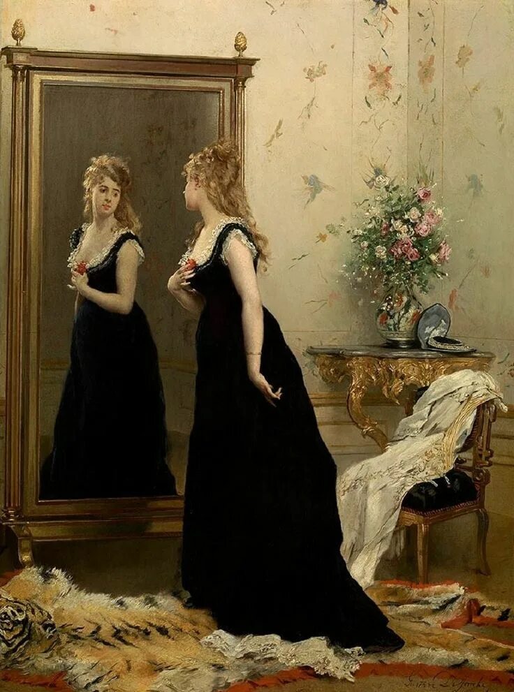 Before the mirror