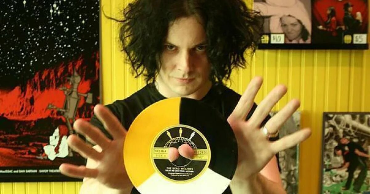 Man records. Third man records. the white stripes пластинка. third man records завод.