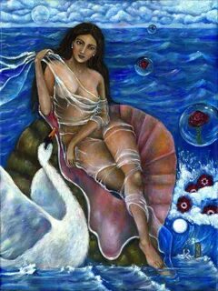 Aphrodite Goddess of Love Reproduction on Canvas OlivosARTstudio.