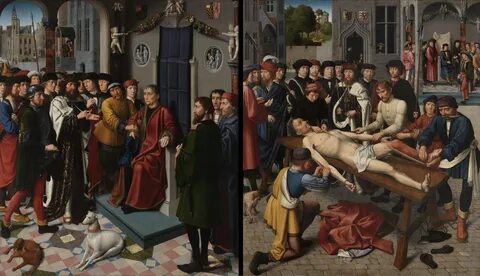 Het Oordeel van Cambyses, 1498, Groeningemuseum, 0040035000.jpg. w:en:Creat...