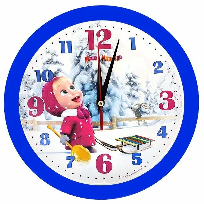 часы маша и медведь. маша часы новый год. часы детские маша и медведь. часы настенные новогодние. маша и медведь новый год дед мороз.