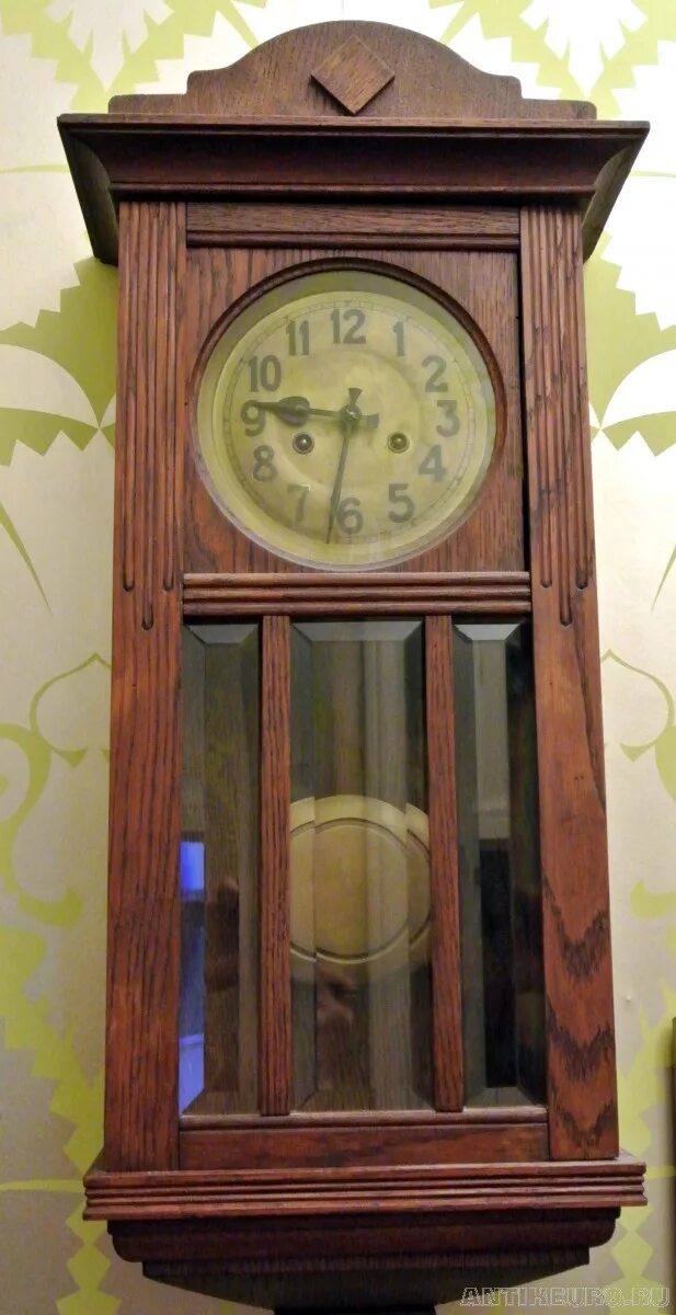 Zegar wiszący Gustav Becker z 1900 r. - 7174763935 - oficjalne archiwum Allegro 